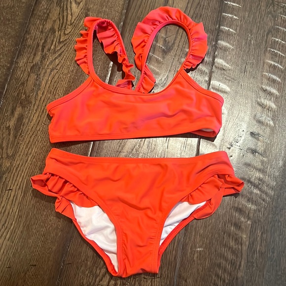 Copper Key Swim Dillards Copper Key Red Bikini Ruffle 12 Poshmark